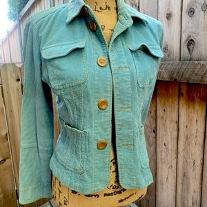 2/$20 Y2k Corduroy Button-up 60’s inspired Jacket